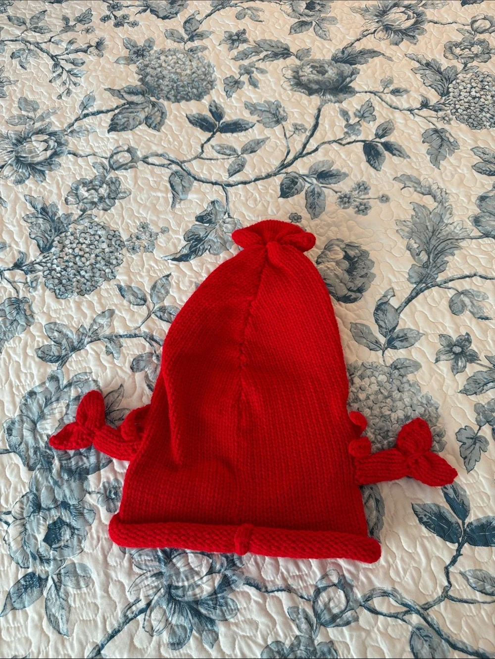 Hand-Knit Novelty Lobster Beanie